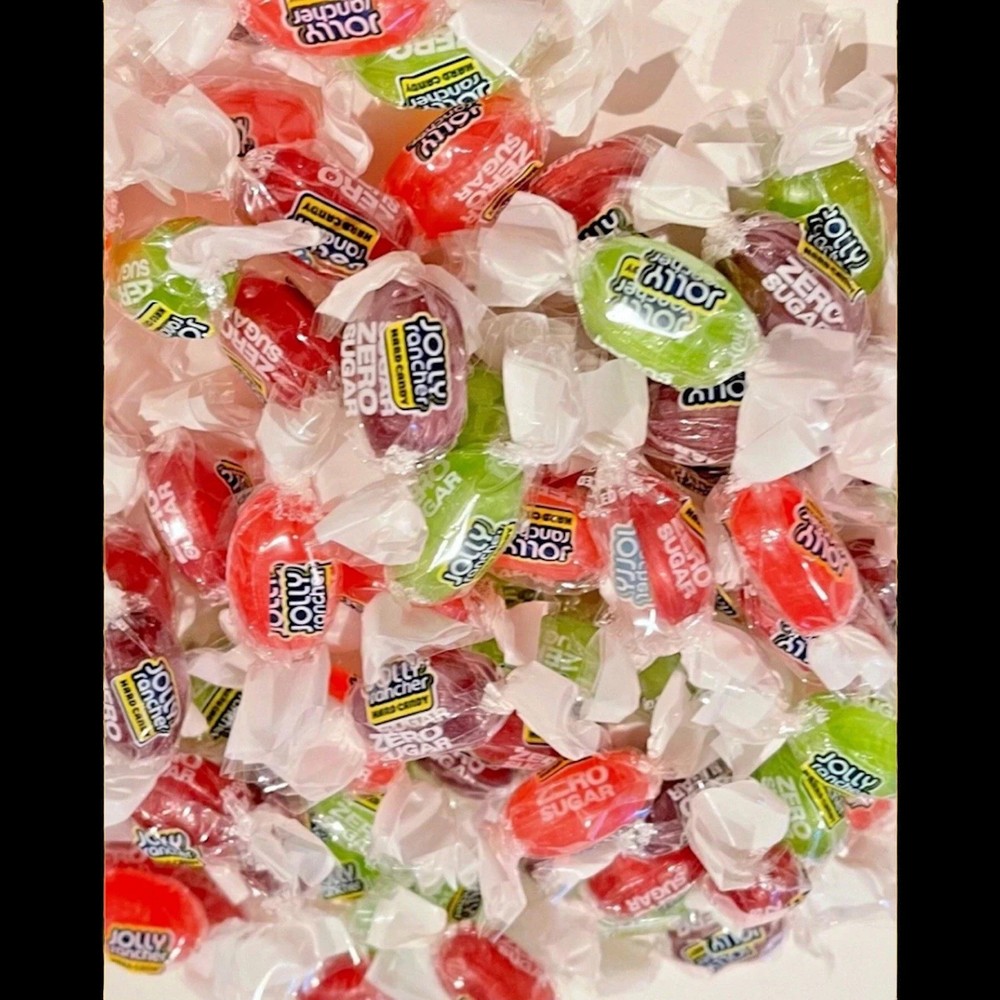 JOLLY RANCHER Zero Sugar ( BULK ONE POUND ) Assorted Fruit Flavored Hard Candy