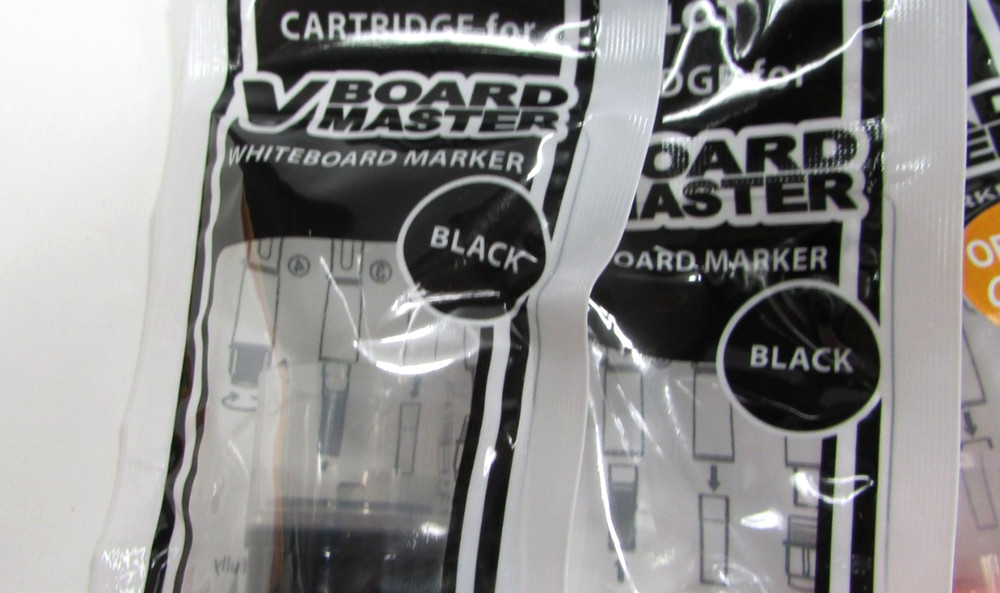 Pilot V Board Master Refill Cartridges, Assorted Colors, 10 Pack
