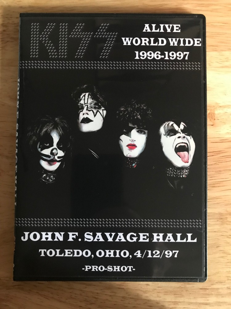 KISS - Live at Savage Hall 1997 Alive Worldwide DVD Ace Frehley Peter Criss Gene