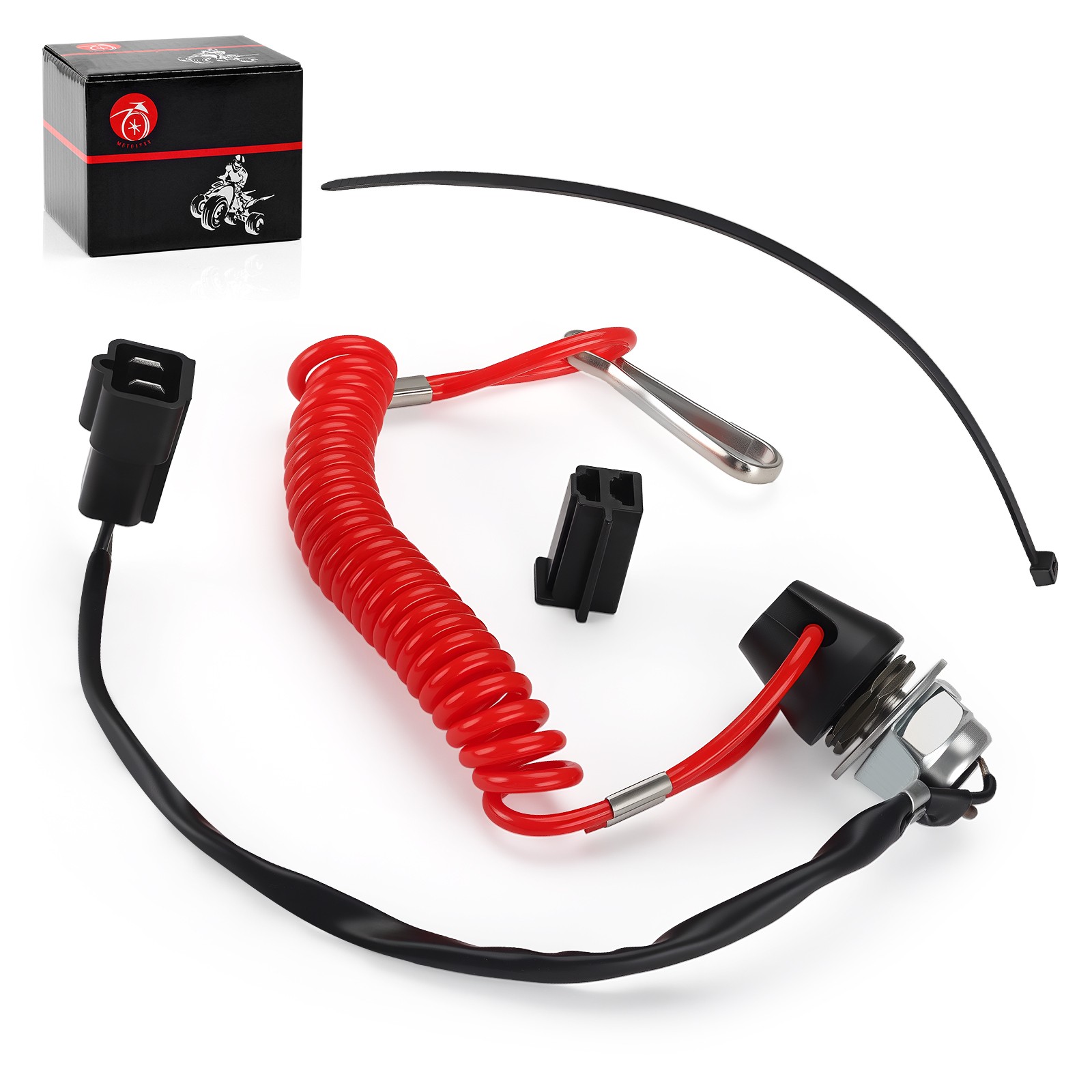 Tether Kill Run Switch For Polaris Snowmobile 440 600 4010187 4010849 2874379