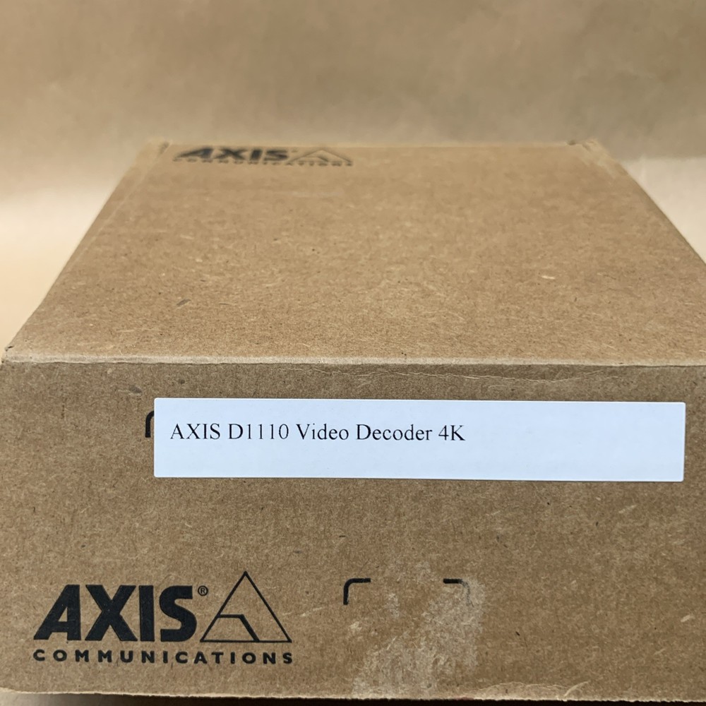 Axis D1110 Video Decoder 4K 02282-001-01 - TESTED WORKING