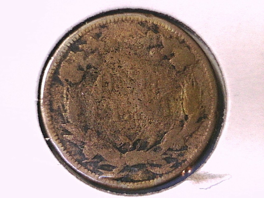 1858 Flying Eagle Cent Genuine Raw Ungraded 00205