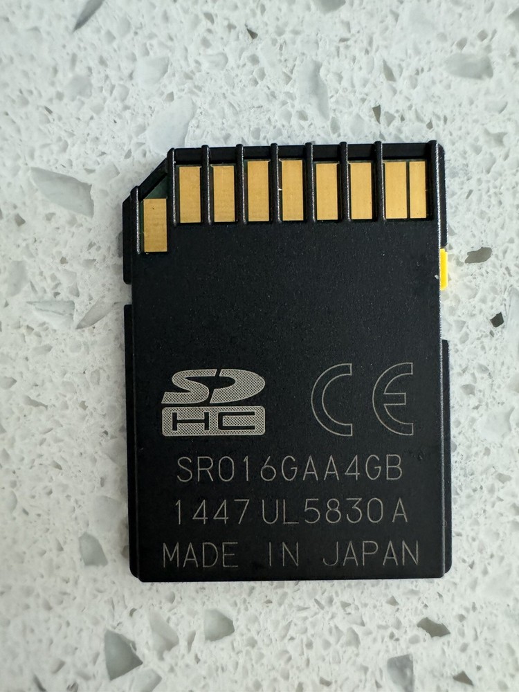 SD Navigation CARD MAP MEMORY 25920 4HB0C