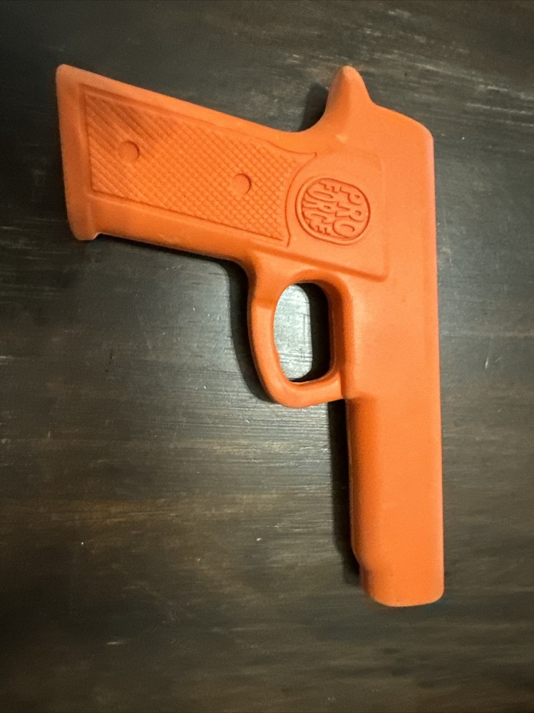 Proforce Orange Solid Rubber Law Enforcement Training Gun Non Firing Simulation