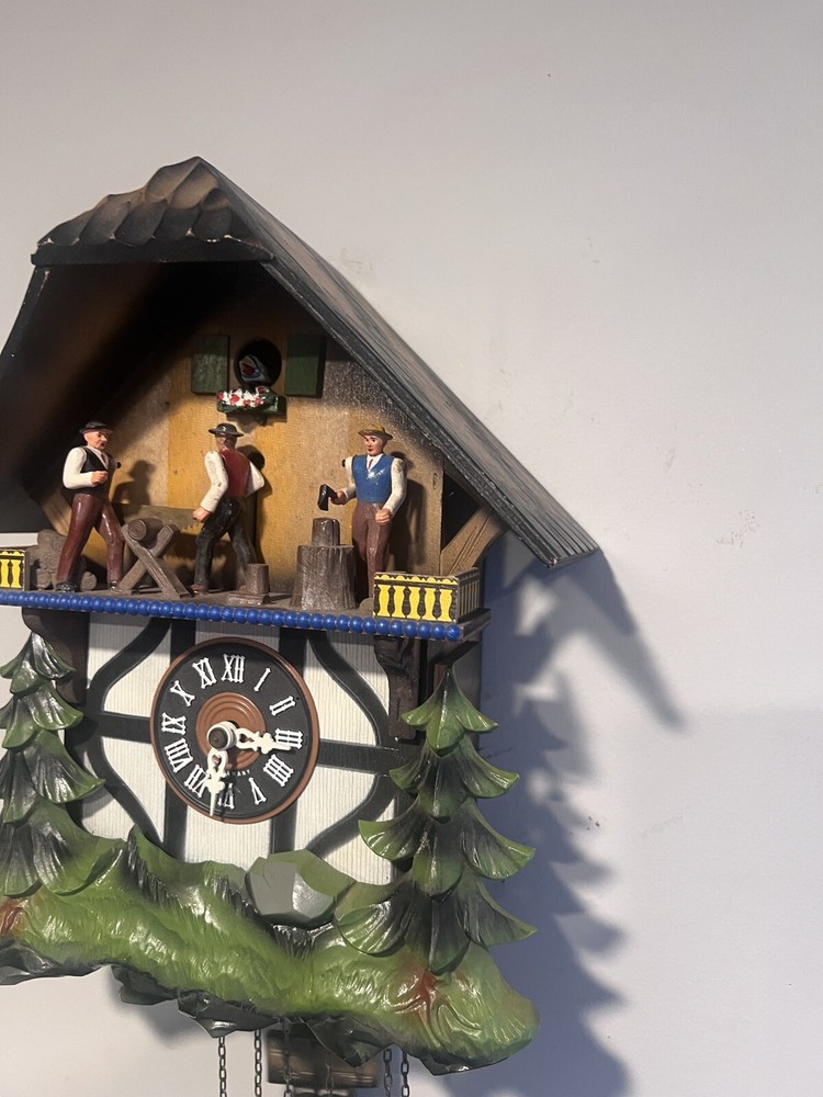 Wood Workers Cuckoo Clock