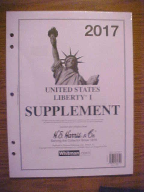 2017 Harris Liberty I Supplement  * NEW *