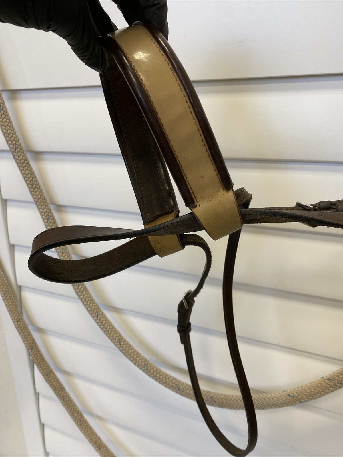 PARELLI Authentic COMPLETE Snaffle BRIDLE Set~Horseman's Mecate Reins~Slobbers