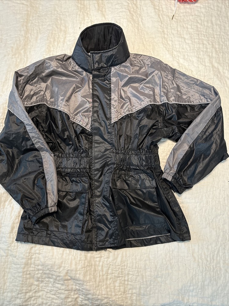 Thunder Under Men’s Med Rain Gear Jacket Motorcycle Pre-Owned, Nice