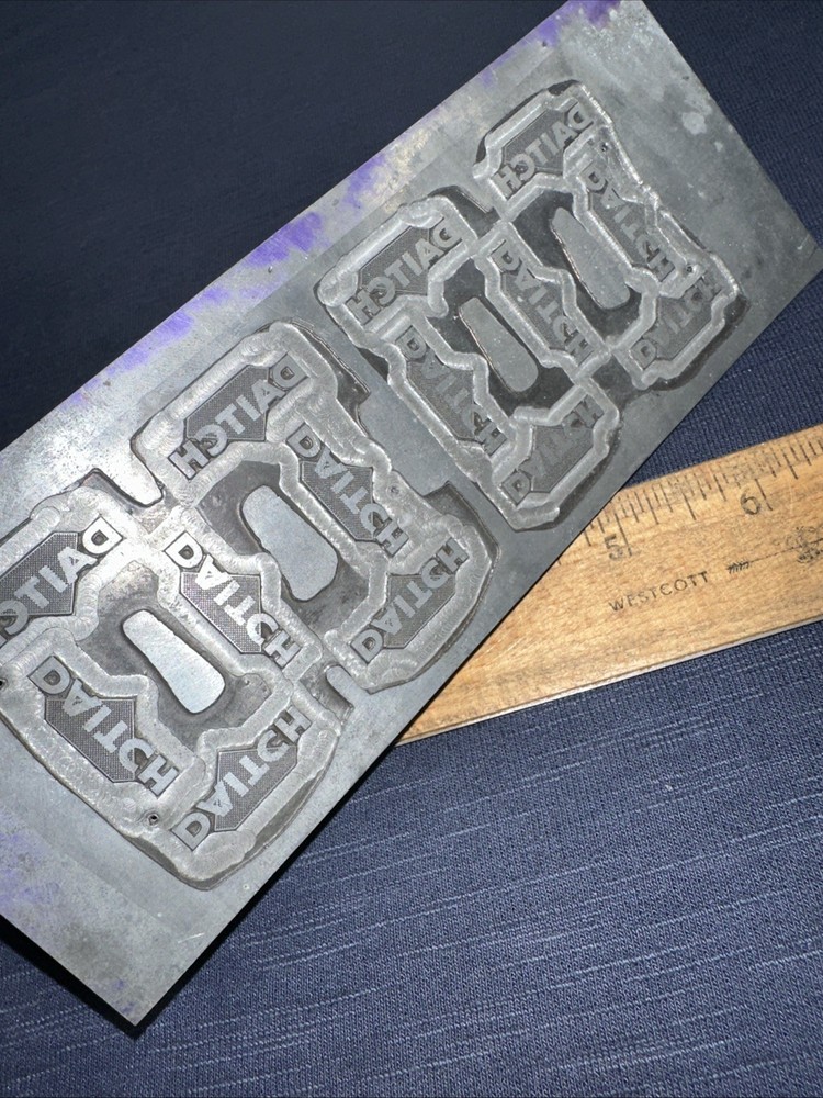 Printing Block Plate ( DAITCH )