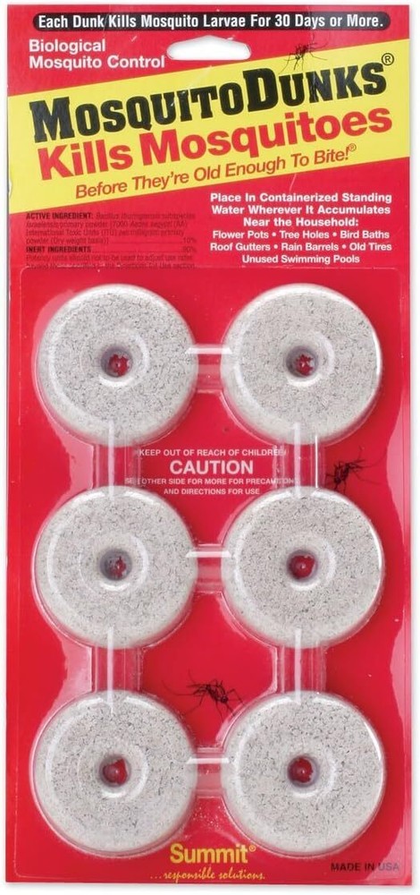 Summit solutins 110-12 Mosquito Dunks, 6-Pack