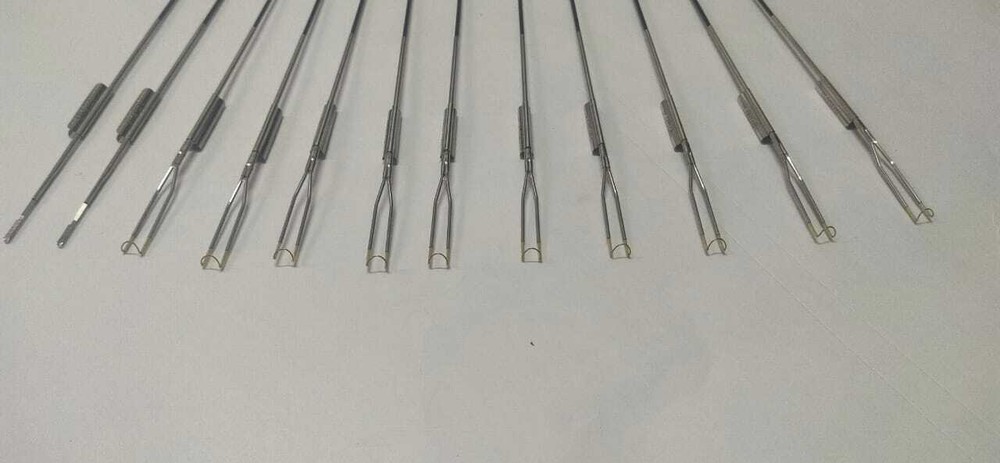 4A STORZ TYPE CUTTING LOOP SINGLE STEM PACK OF 10 +2 Cold Knife