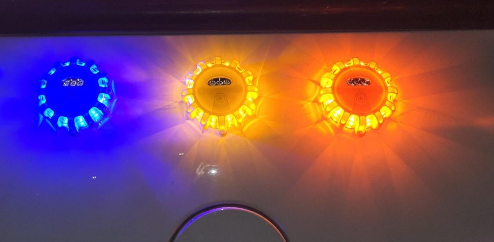 LED road safety lights