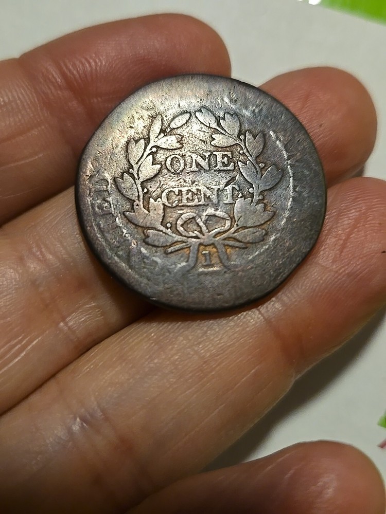 1803 U.S. Liberty Draped Bust Large One Cent Coin Circulated