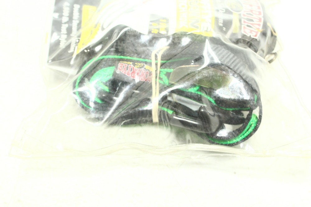 Powertye 1" Soft-Tye Tie-Down w/Latch Hook PTY-GRNBLK
