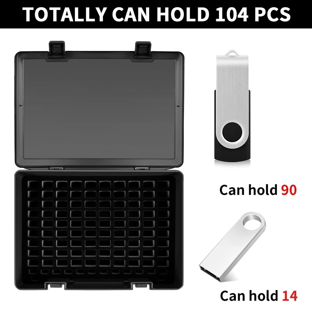 FULLCASE Flash Drive Case USB Memory Stick SD Card Storage Organizer- Holds 1...
