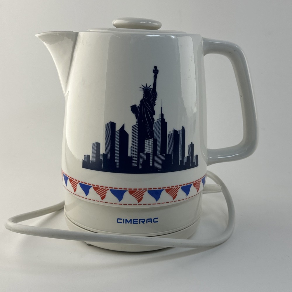 Rare Cimerac Ceramic Electric Kettle