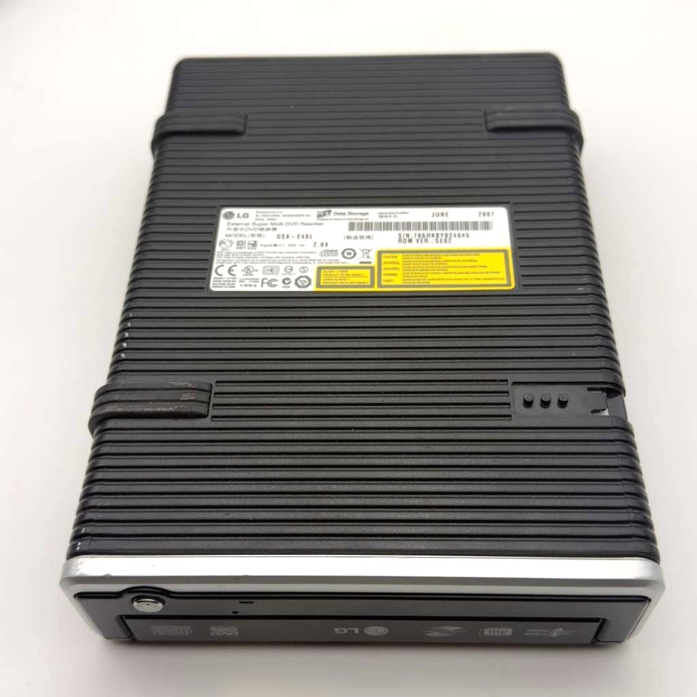 LG GSA E40L EXTERNAL DVD RW DRIVE USB 2.0 TESTED WORKING