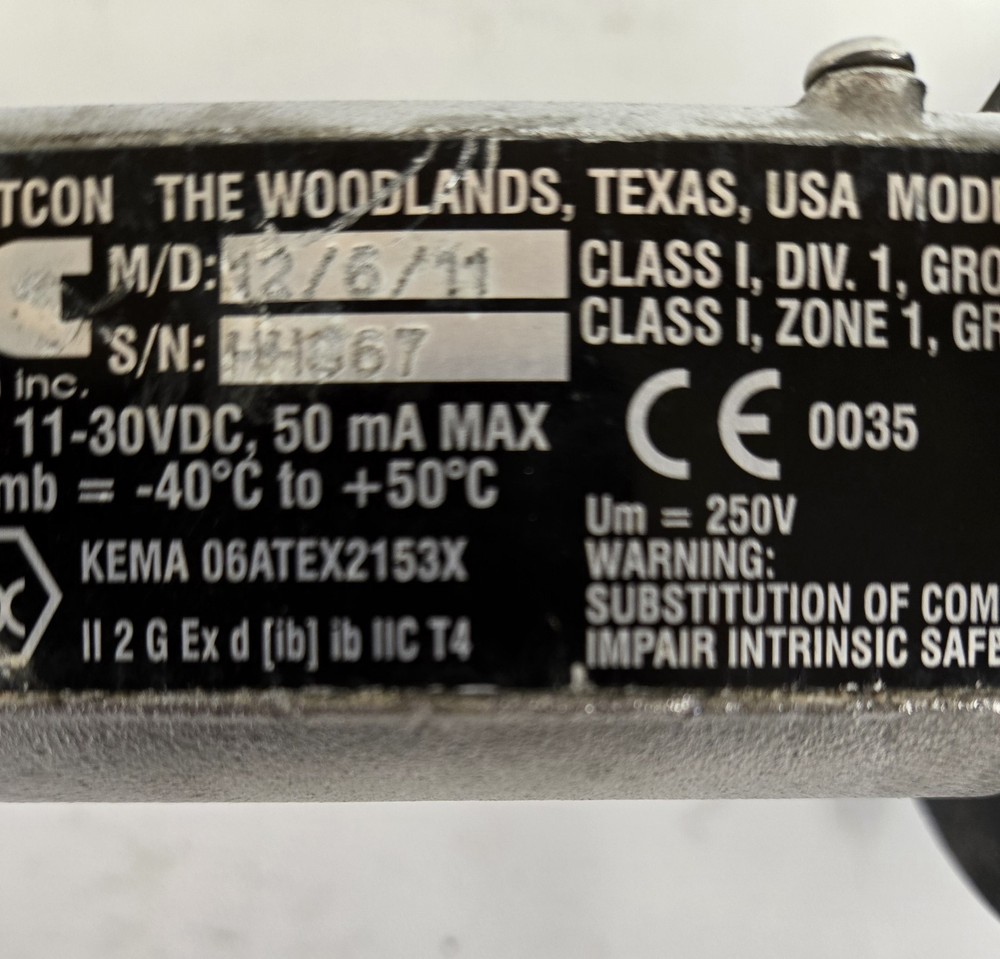 DETCON DM-700 GAS SENSOR. 897-850000-316