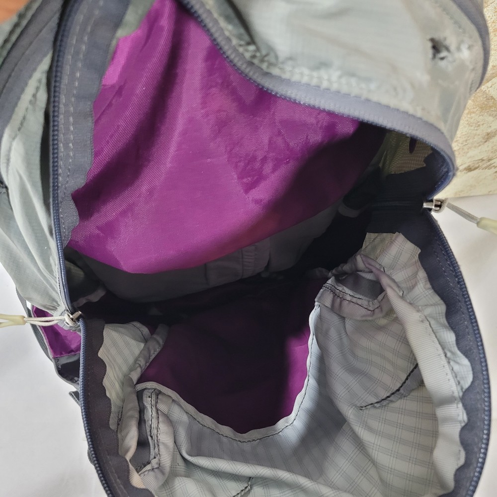 Gregory Maya 22 Backpack Sm Gray Purple BioSync Lightweight Adjustable Day Sack