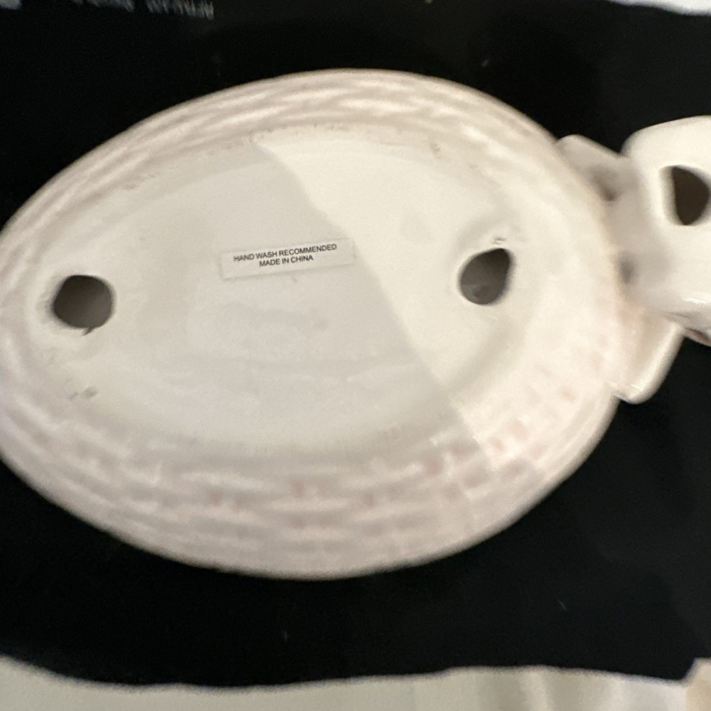 Pre-owned Bunny Shaped Candy Egg Dish
