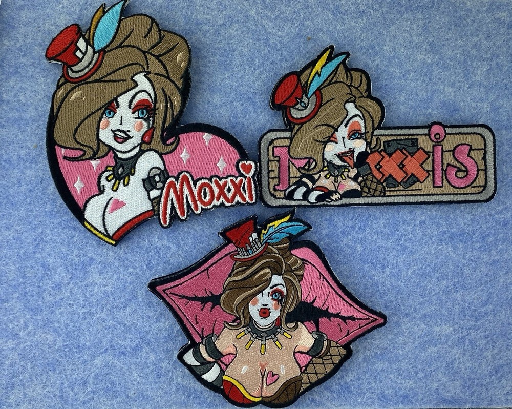 Borderlands Mad Moxxi Tactical Moral Patch Dapingoat