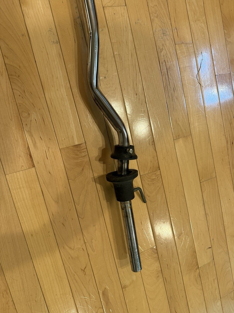 💙Vintage curl curling exercise bar Barbell