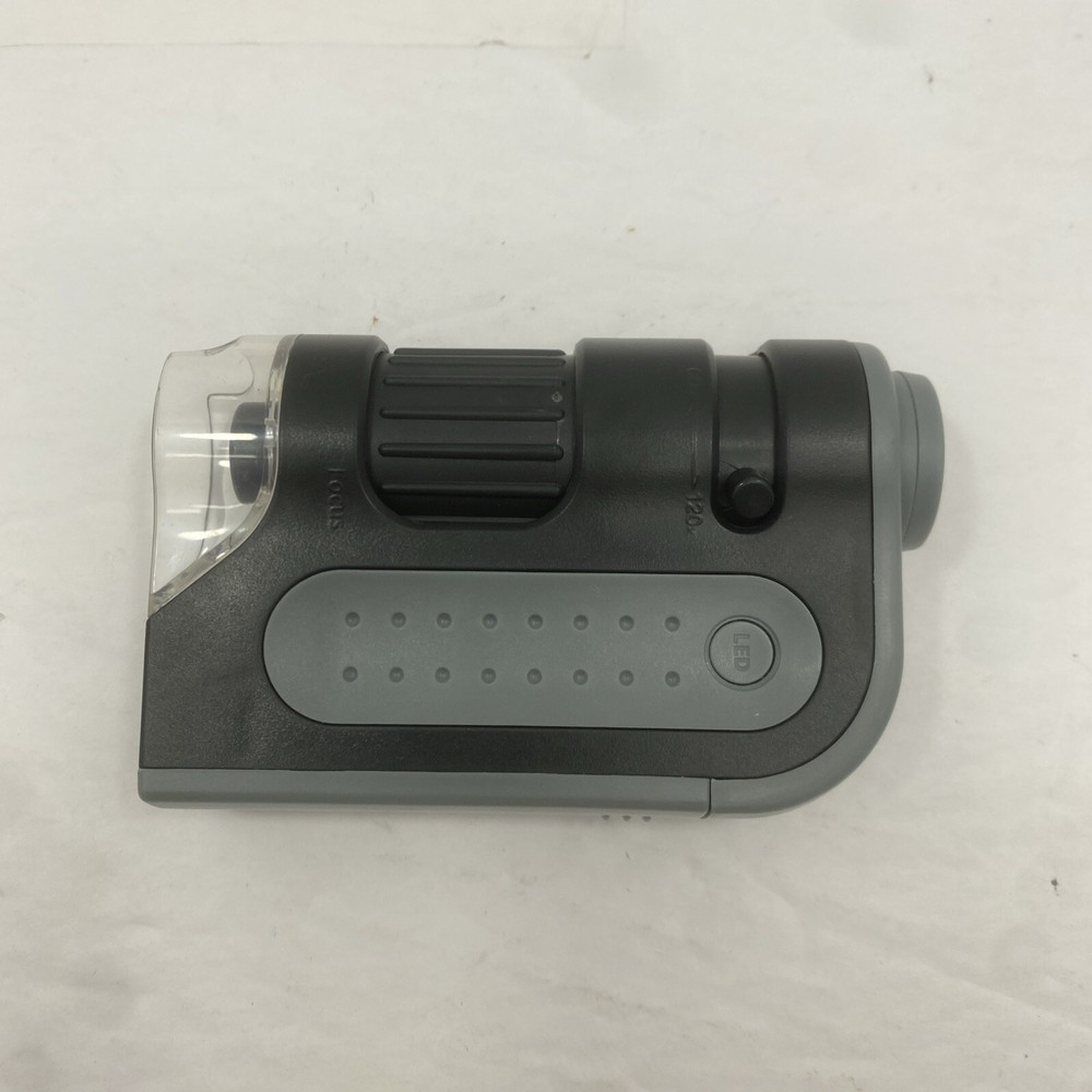 Carson MicroBrite Plus 60x-120x LED Pocket Microscope