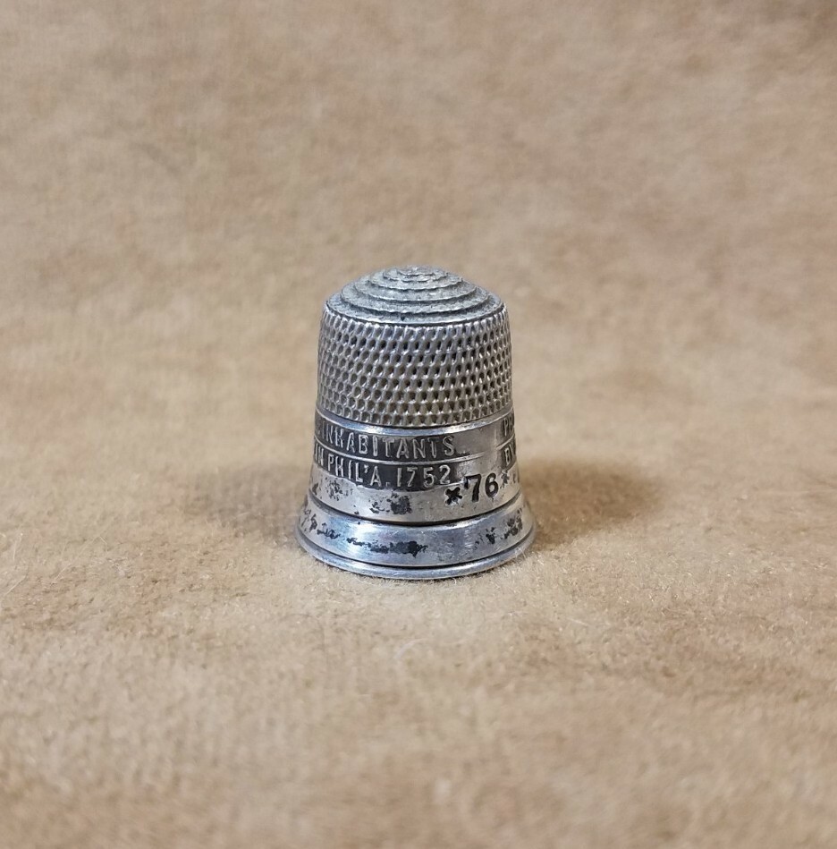 Liberty Bell Sterling Silver Thimble Simmons