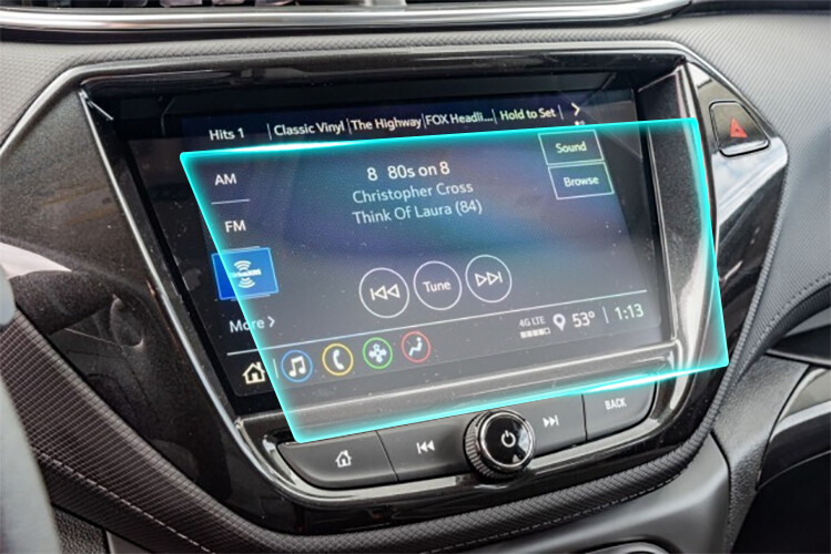 Crystal Clear Screen Protector for 2023 Chevrolet TrailBlazer Navigation