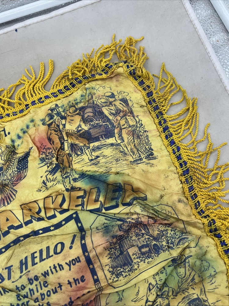 WW2 US Army Camp Barkeley Pillow Sham / Case (FF856