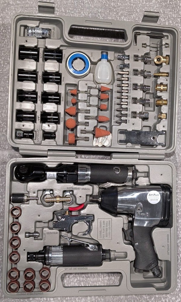 Air-plus pneumatic 68 tool kit