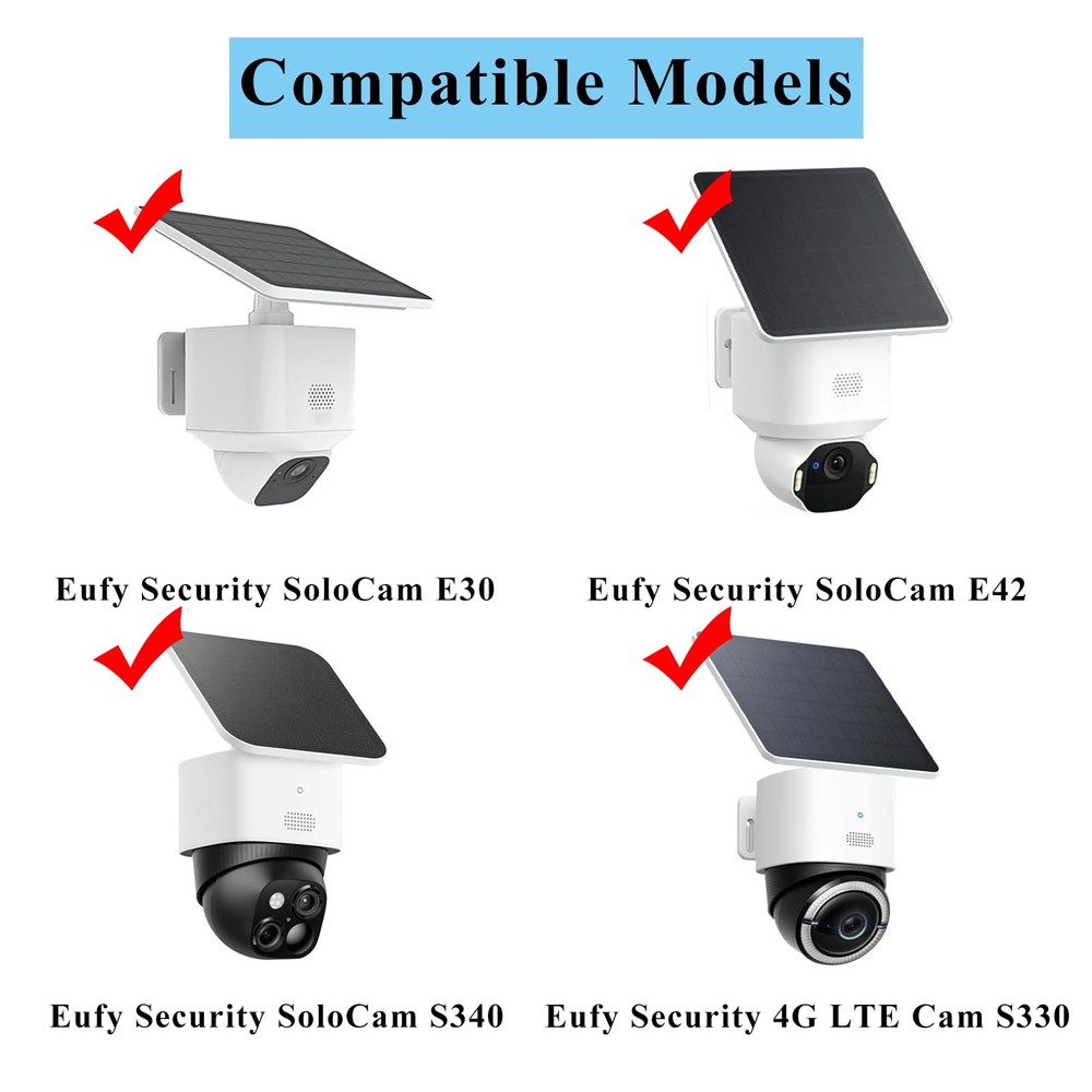 2 Pack Metal Mounting Corner Bracket for Security Camera, 2 Pack, 2 packs