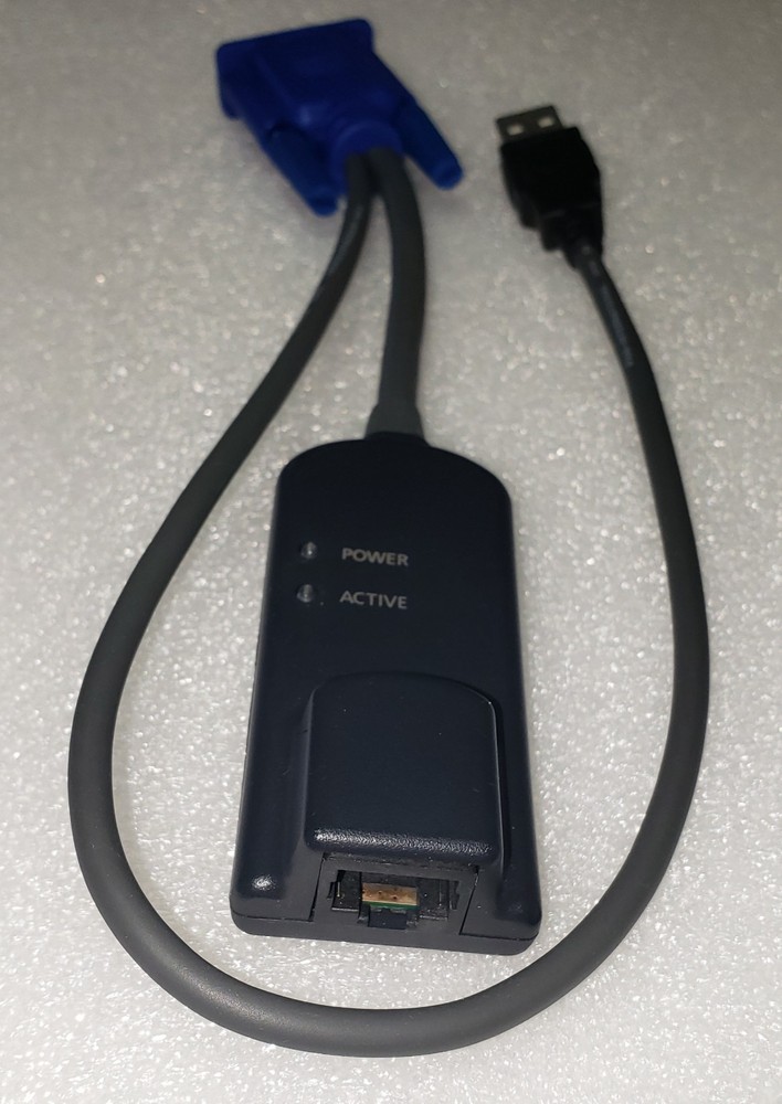 Avocent DSAVIQ-USB2 KVM Switch USB USB2 Virtual Media Module Cable CIM POD