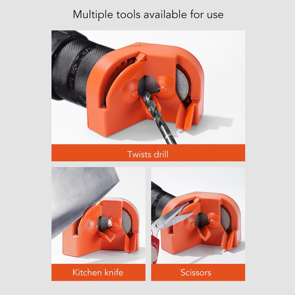 Multipurpose Drill Bit Sharpener Drill Bit Grinding Sharpener For HSS New