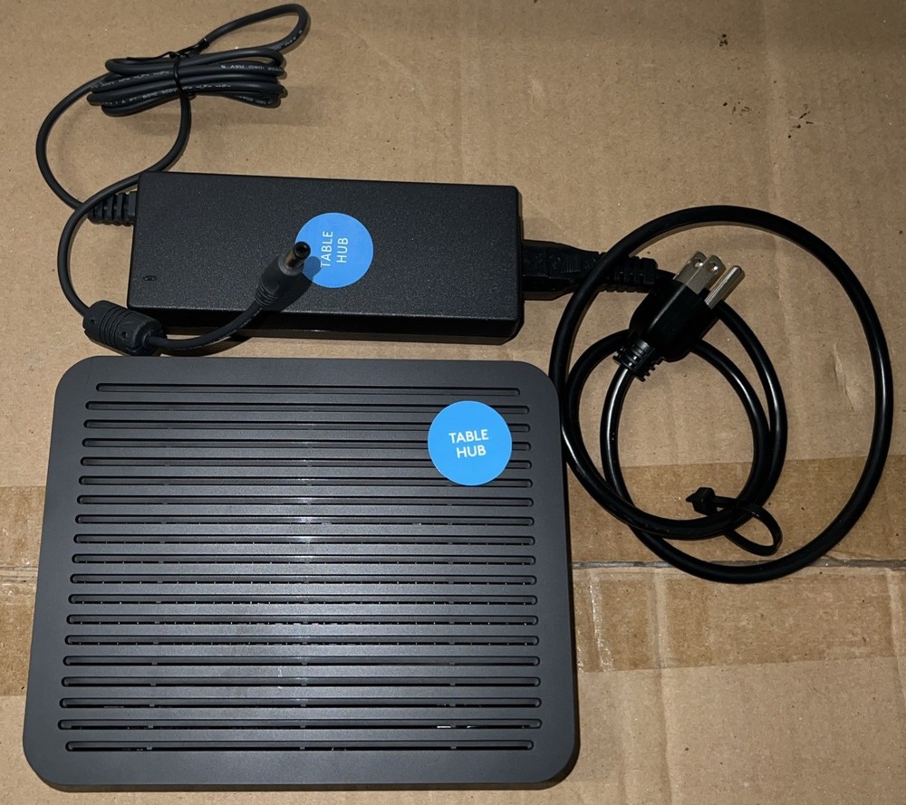 Logitech Rally Conferencing System Table Hub V-U0047 w/ Power Supply+Bracket