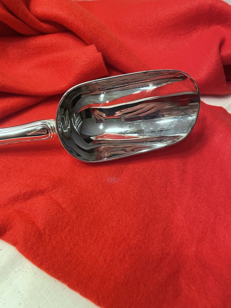 Silver plated scoop