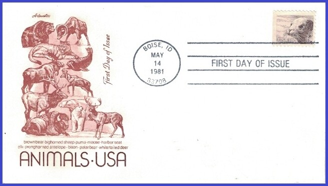 USA3 #1882 U/A ARTMASTER FDC   Harbor Seal