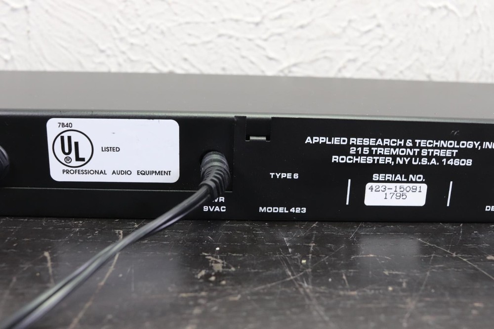 ART FXR Model 423 Stereo Multi-Effects FX Processor With Power Cable