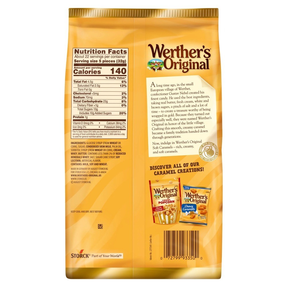 Soft Caramel Candy, 25 oz