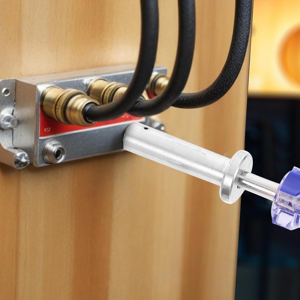 2Pcs High-grade Key Lock Key Branch Amplifier Security (Blue)