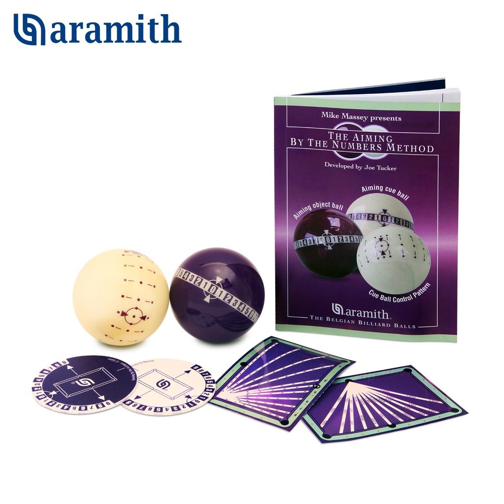 Aramith Aiming by the Numbers Learning Method in a blister