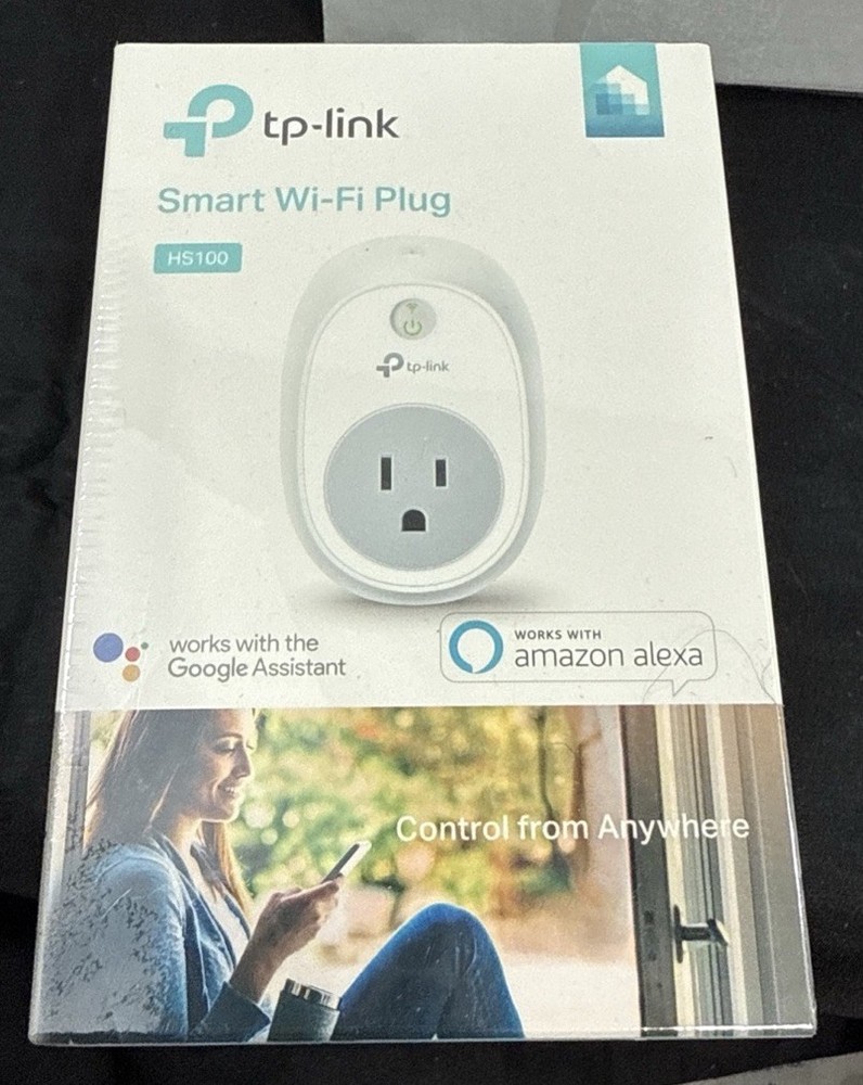 NEW TP-Link HS100 WiFi Alexa Google Home Smart Plug Kit Remote Socket Controller