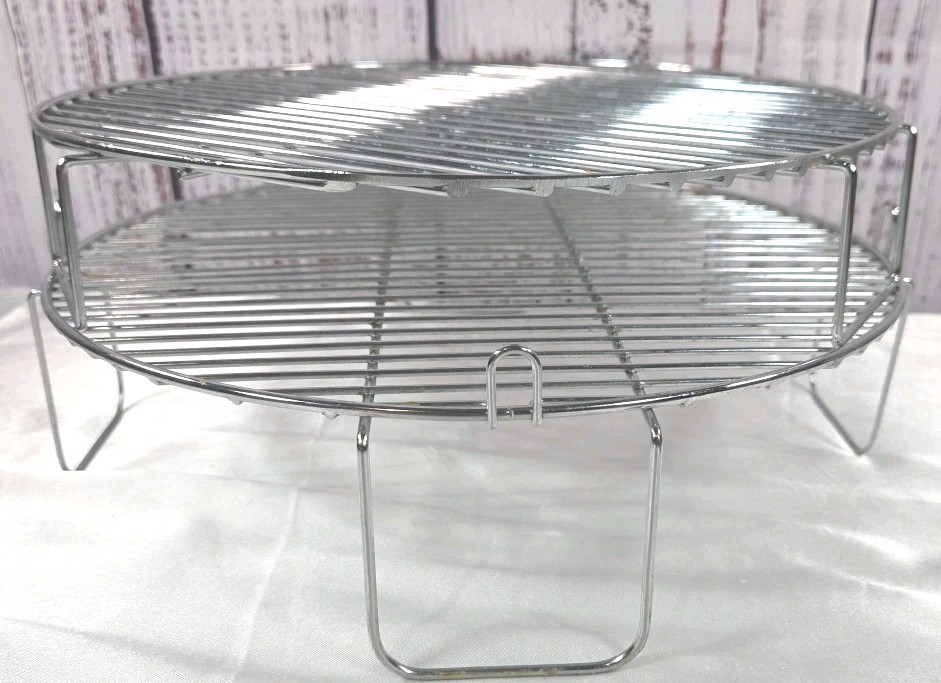NuWave Pro Plus Infrared Oven 20632 Replacement Double Grill Wire Rack 3" Stack