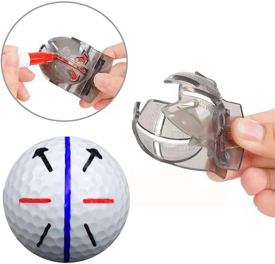 8 Pack Precision Golf Ball Marker, Upgrade Accessories, 4 Ball...