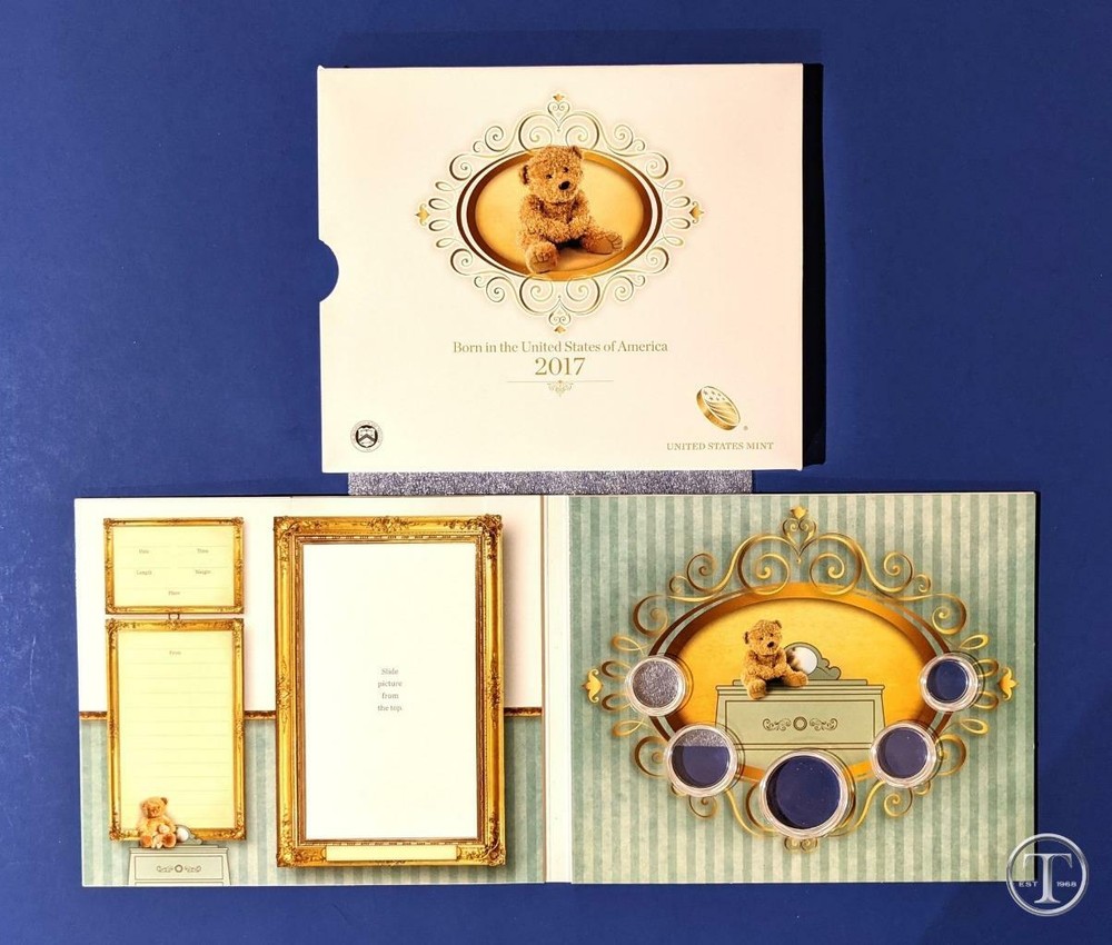 2017 Birth Set-  Packaging ONLY -NO COINS