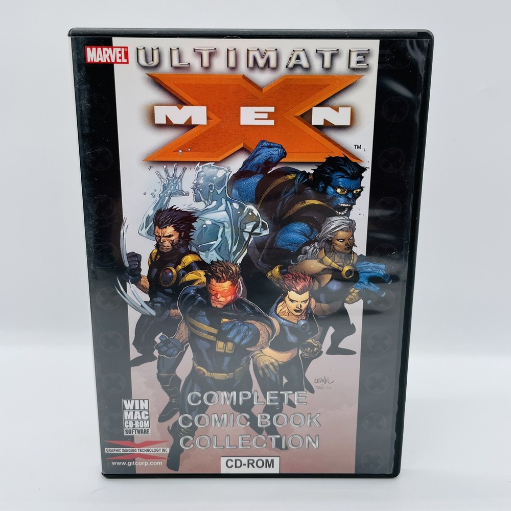 Marvel Comics Ultimate X-Men Complete Comic Book Collection CD-ROM Mac Windows