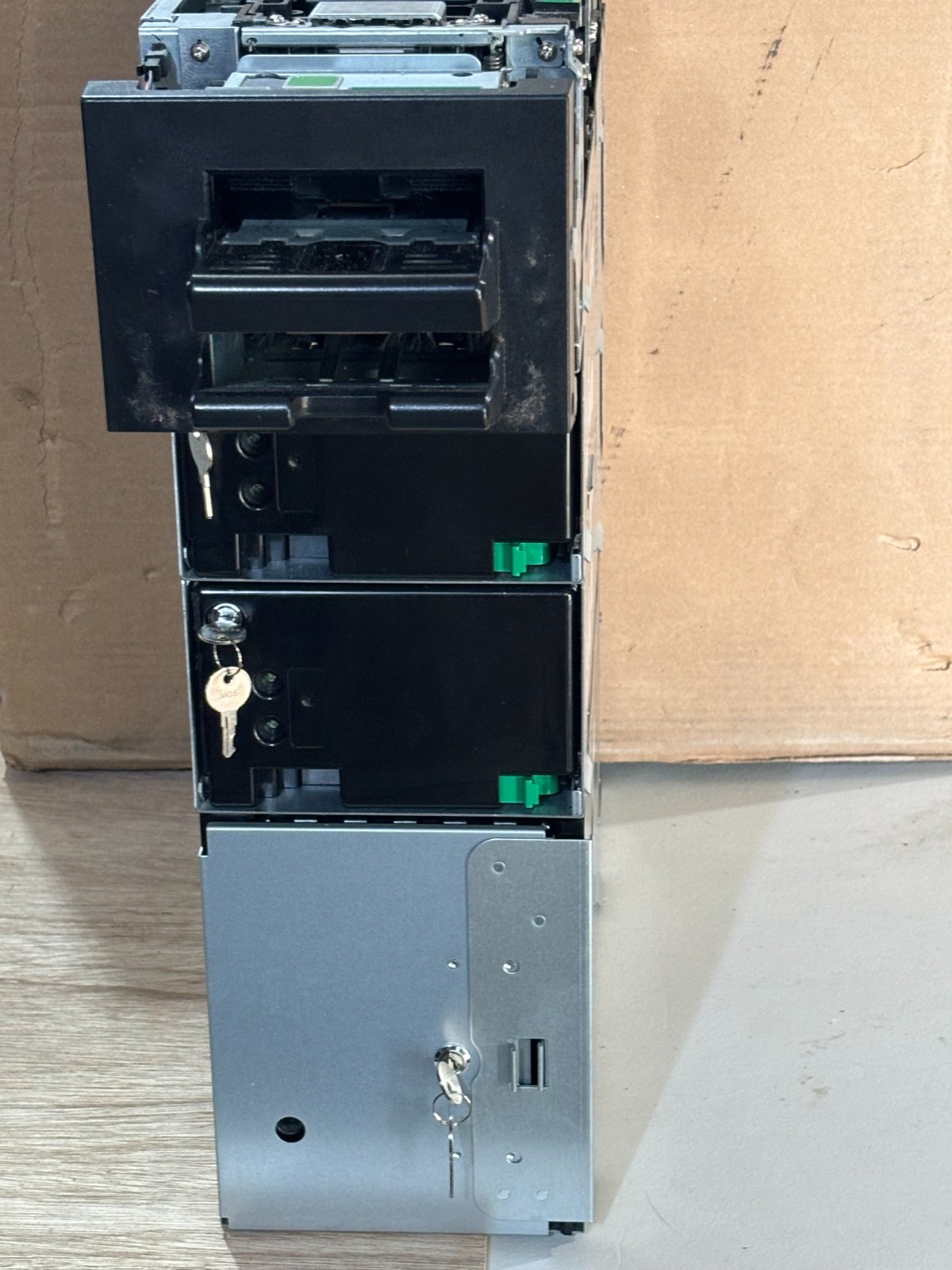 Fujitsu GSR50 Bill Recycler Top module Recycling Cash Box Dispenser