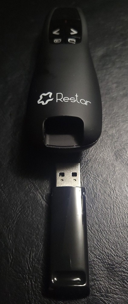 Restar Wireless Presenter With Laser Pointer NO BATTERIES