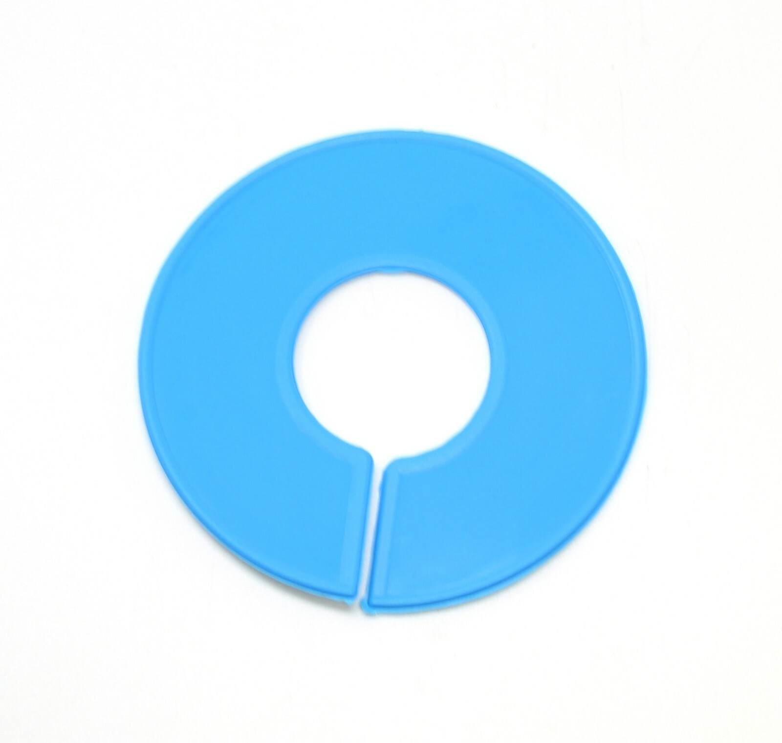 Blue Round Plastic Blank Rack Size Dividers - Multi-Pack