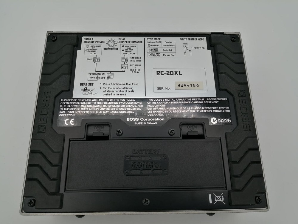 BOSS RC-20XL Loop Station Effect Pedal